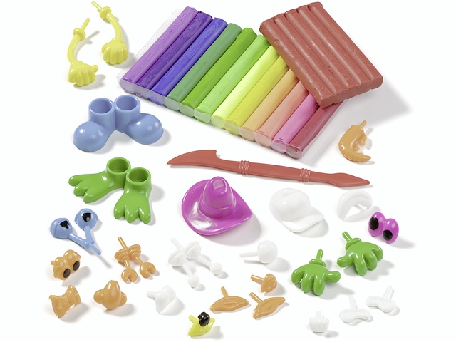 Kinderknete Set Witzige Figuren