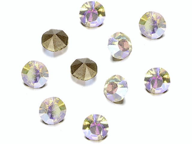 DeCoRe Strassseine ca. 1,7mm  crystal AB -  6 Beutel