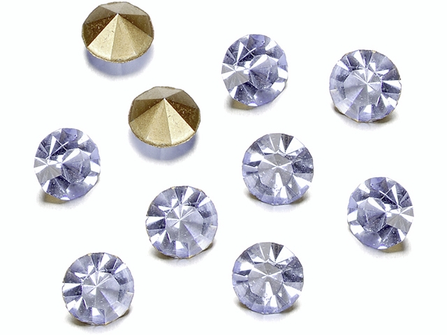 DeCoRe Strassseine ca. 2,3mm light sapphire -  6 Beutel