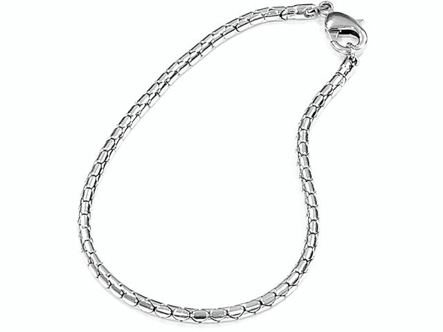 PrivateCollection Metallarmband 21cm silberfarben