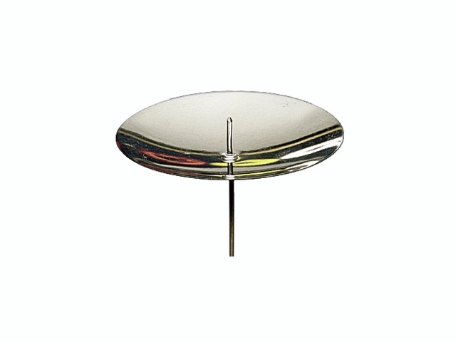 Metall-Steckleuchter60mm silber 4er