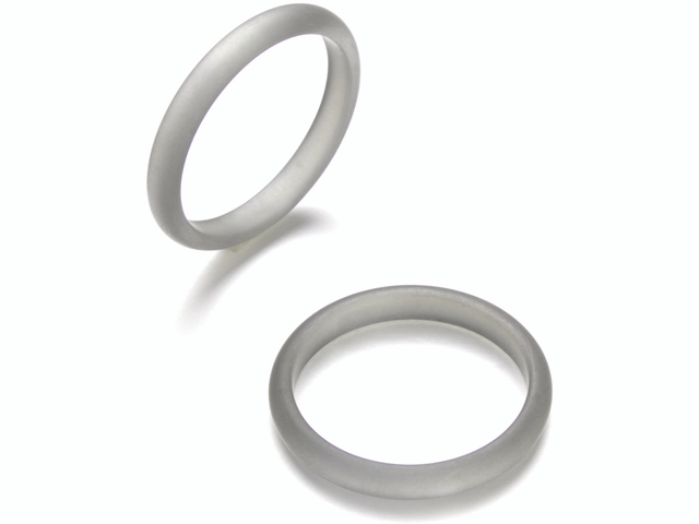 PolarisRing3mm mittelgrau gr. 19