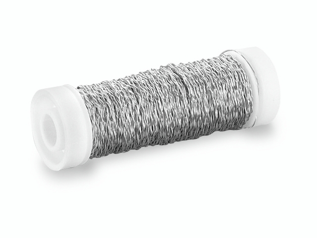 Bouillon Effektdraht 0,3mm 50m silber