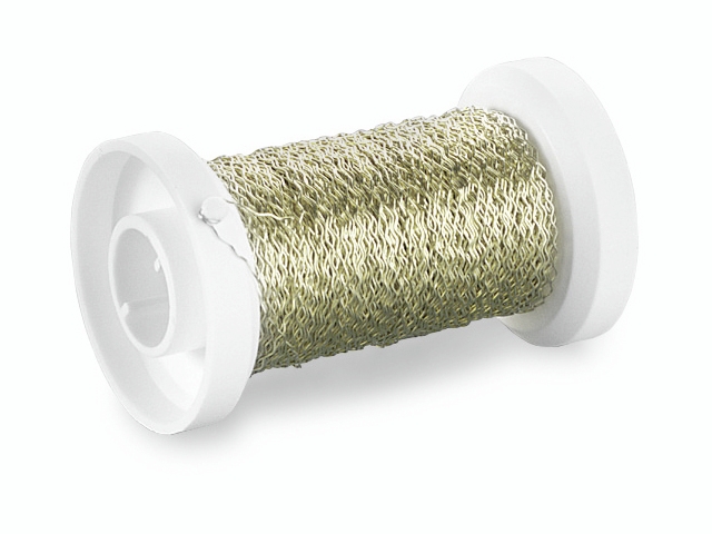 Bouillon Effektdraht 0.25mm, 50m, gold