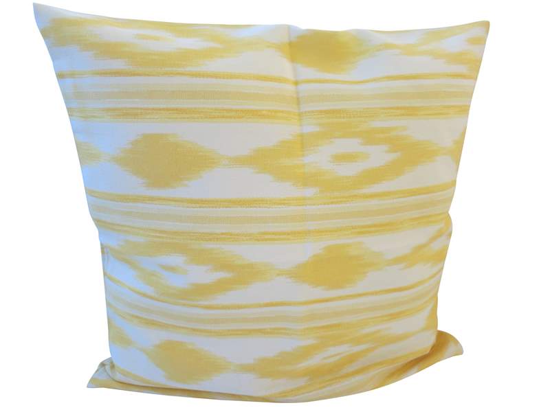 Kissenhülle IKAT Mallorquin AMARILLO/GELB, 45x45