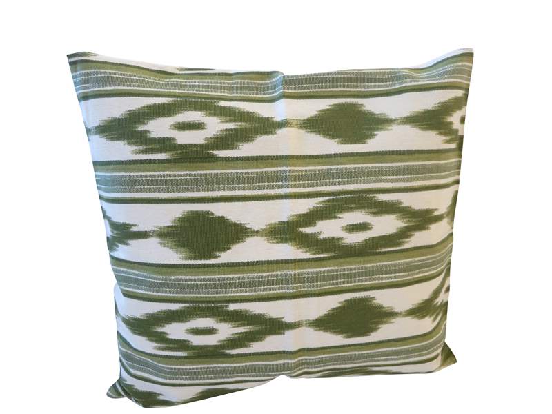 Kissenhülle IKAT Mallorquin VERDE/Grün, 45x45