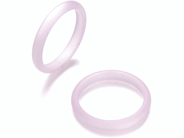 PolarisRing3mm rosa gr. 19